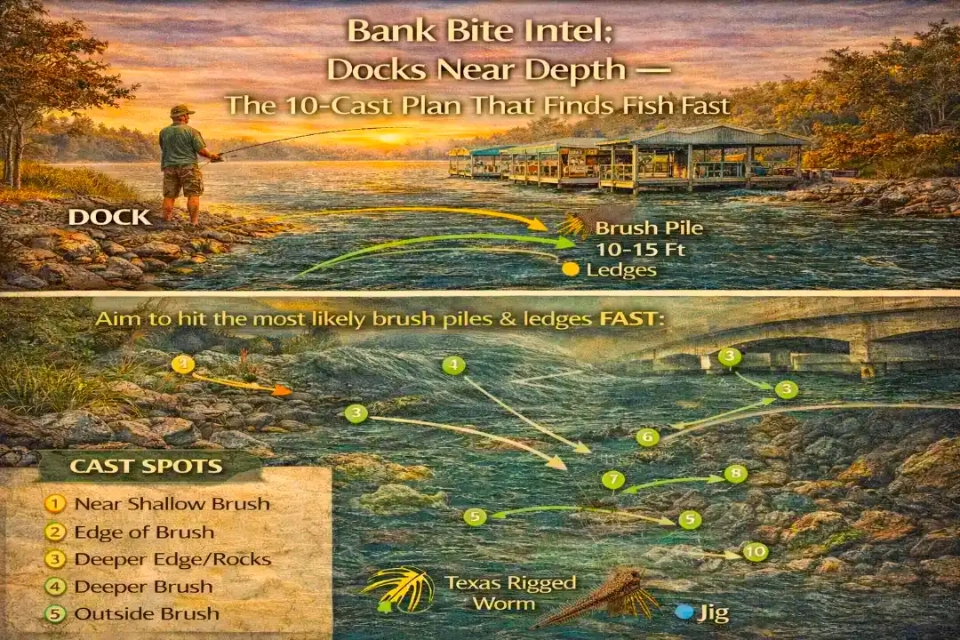 #3 Bank Bite Intel: Dock Fishing Fast Plan
